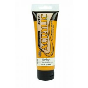 Farba akrylowa R&L 120ml, Żółta Ochra/Yellow Ochre